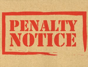 IRS penalty notice